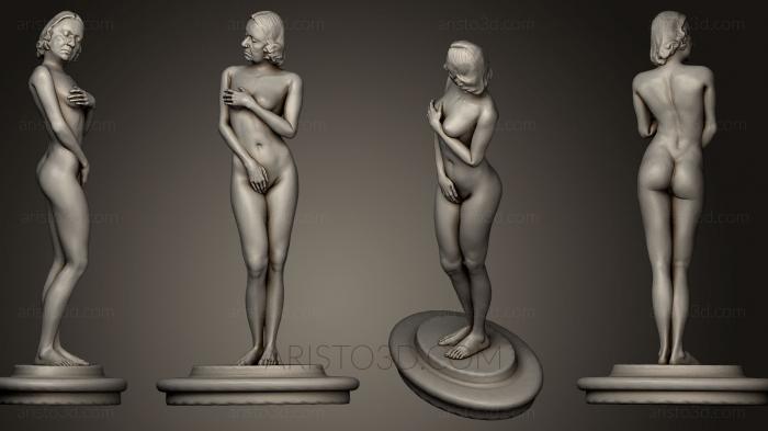 Figurines of girls (STKGL_0227) 3D model for CNC machine